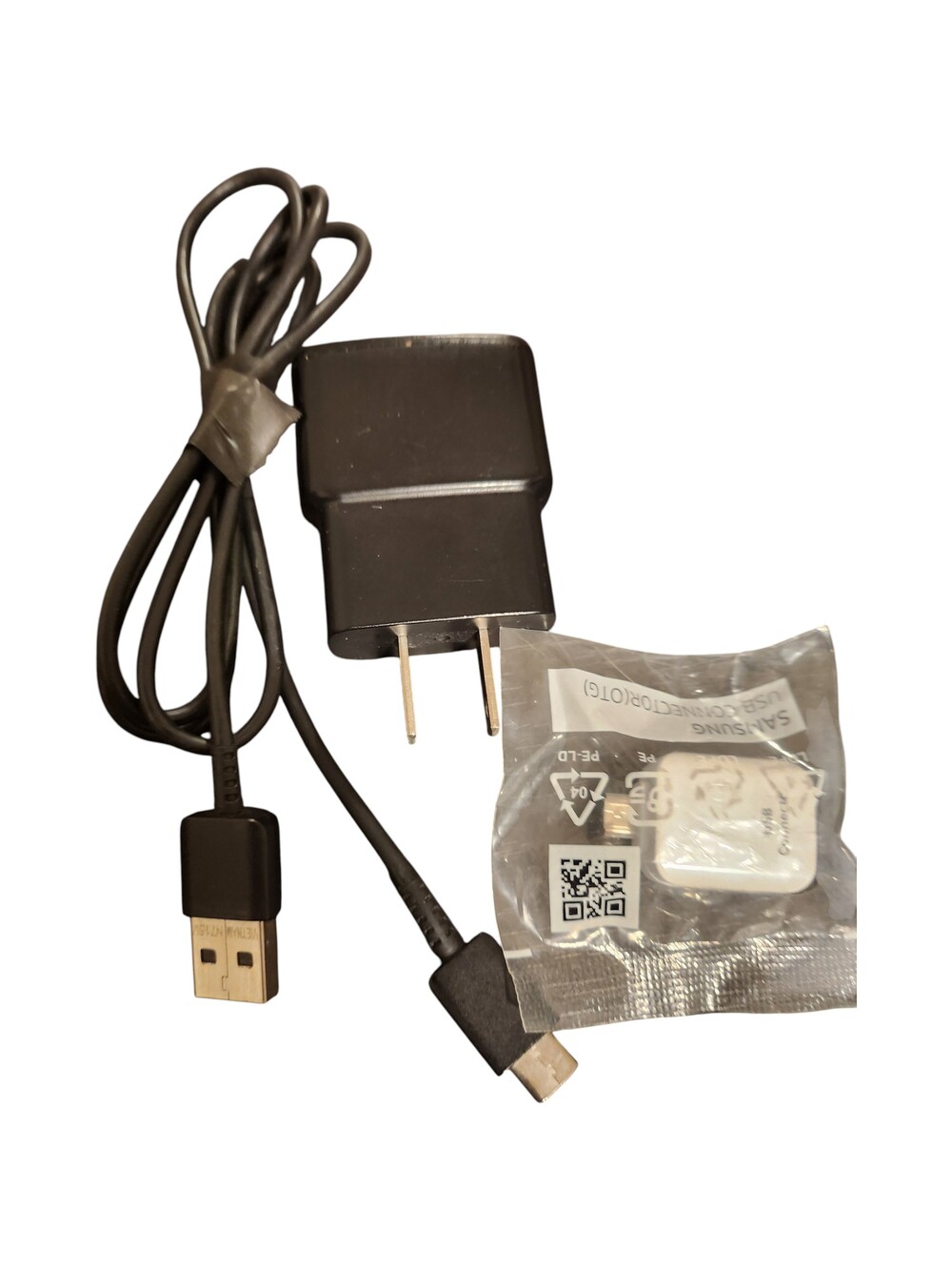 Samsung Bundle USB to USB-C Wall Charger with 3ft Cable and USB to Micro USB Ada